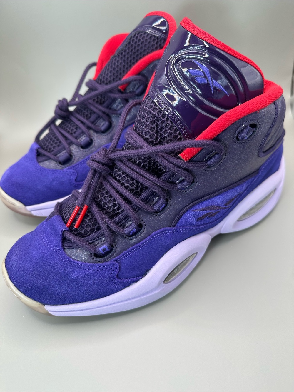 Reebok Question Mid Ghost of Christmas Past Allen Iverson Shoes V61429 Men Sz 10